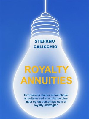 cover image of Royalty annuities